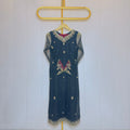 Luxury Black Embellishments Party Wear
