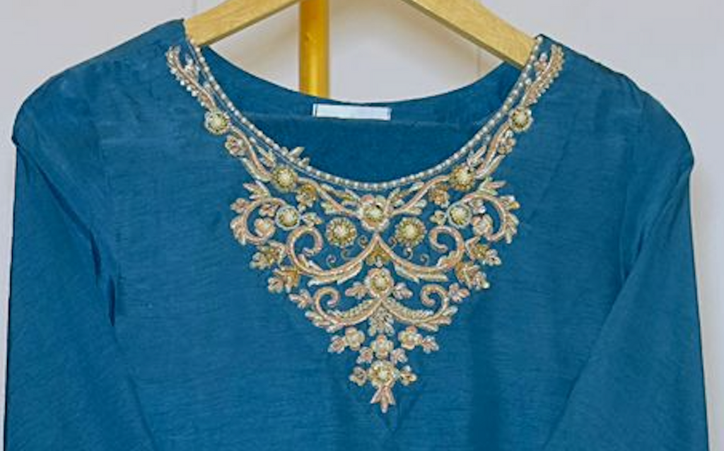 Elegant Teal Blue Embellishments